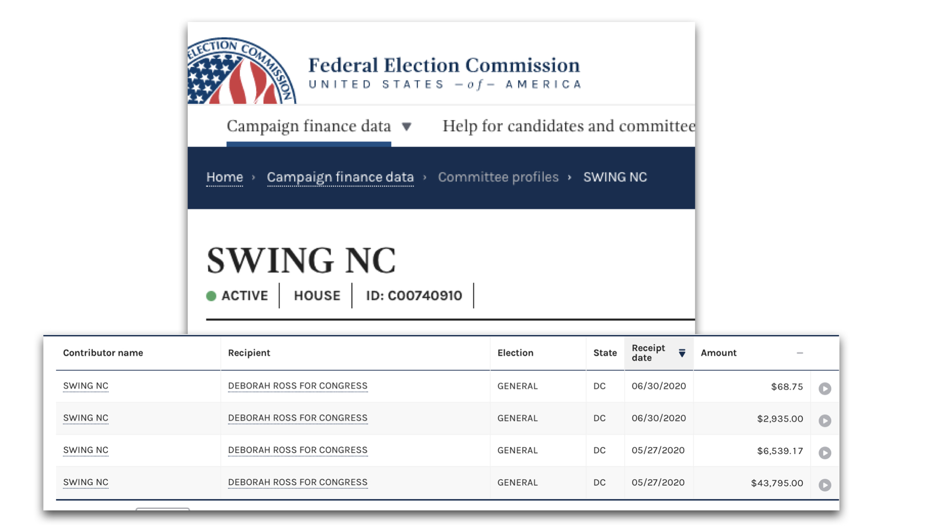 What Is Swing NC? And Why Did It Give 53,000 to Deborah Ross? INDY Week